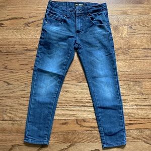 Lee. Size 8.  Boys skinny fit straight leg jeans.